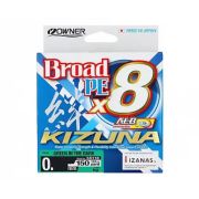 Плетеный шнур Owner KIZUNA X8 Broad Green Dark 135м