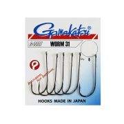 Крючки Gamakatsu WORM 31 №1/0
