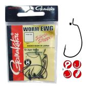 Крючки Gamakatsu WORM OFFSET EWG SILICON №2/0