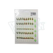 Мормышки на планшете с кр.«Mustad» ф8 50шт/уп