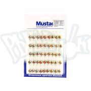 Мормышки на планшете с кр.«Mustad» тип 32 Ф7 45шт/уп