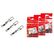 Застежка с вертлюгом Extrime Fishing EF 51-04-03 №8 10шт.