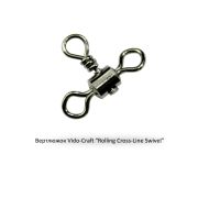 Вертлюг на три направления Rolling CROSS-LINE SWIVEL (BLN), 5 шт/уп