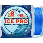 Плетенка зимняя ZM ICE PRO X8 45m